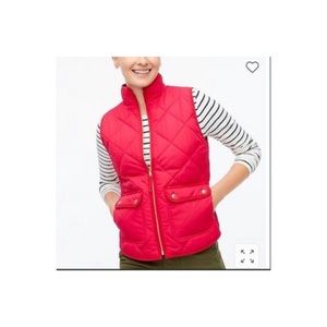 J. Crew Red Vest